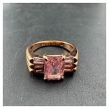 Bomb Party Pink Ring; Size 9 1/4