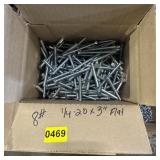 8 Lb 1/4-20 X 3 In Screws