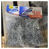 Quantity (2) 20 Ft Dog Tie-out Chains With Rings
