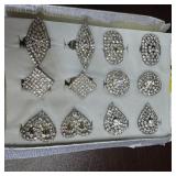 Costume Jewelry Lot - Approx. 12 Piece- As Shown