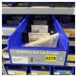 Bin With Assorted Hardware Items; See Photos; Quan