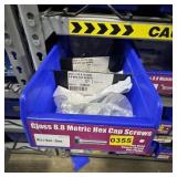 Bin With Assorted Hardware Items; See Photos; Quan