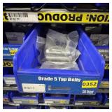 Bin With Assorted Hardware Items; See Photos; Quan