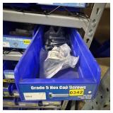 Bin With Assorted Hardware Items; See Photos; Quan