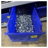 Bin With Assorted Hardware Items; See Photos; Quan
