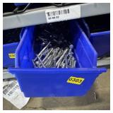 Bin With Assorted Hardware Items; See Photos; Quan