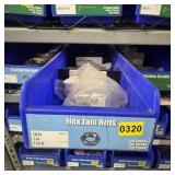 Bin With Assorted Hardware Items; See Photos; Quan