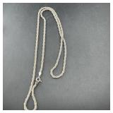 Sterling Silver Chain; Marked 925 Italy; 14.6 Gram