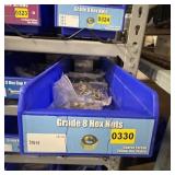 Bin With Assorted Hardware Items; See Photos; Quan