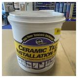 Pail Of Ceramic Tile Installation Kit; Pail Contai