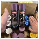 Quantity (5) Krylon Matte Sweet Fig Spray Paint; 1