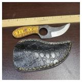 MHS Cutlery Harden Steel Knife with Sheath, full t