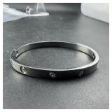 Hinged Bangle Bracelet