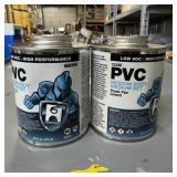 (2) Pvc Pipe Cement 16oz