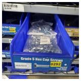 Bin With Assorted Hardware Items; See Photos; Quan