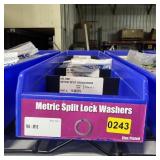 Bin With Assorted Hardware Items; See Photos; Quan