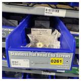 Bin With Assorted Hardware Items; See Photos; Quan