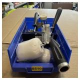 Bin Of Assorted Hardware Items; Bin With Assorted