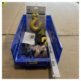 Bin Of Assorted Hardware Items; Bin With Assorted