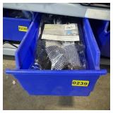 Bin With Assorted Hardware Items; See Photos; Quan