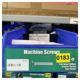 Bin With Assorted Hardware Items; See Photos; Quan