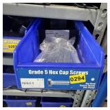 Bin With Assorted Hardware Items; See Photos; Quan