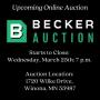 Winona Consignment Online Auction 3.25.26