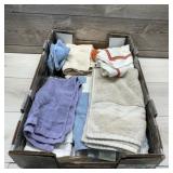 Flat Of Towels, Washcloths & Linens