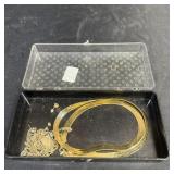 24k Gold Plated Jewelry Lot - Some Marked 24k B