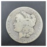 1878-cc Morgan Silver Dollar