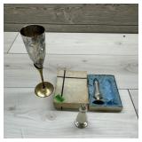 Silverplate Items & Goblet Lot