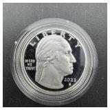 2022-s .999 Silver Proof State Quarter - Woman Qua