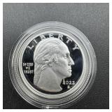 2022-s .999 Silver Proof State Quarter - Woman Qua
