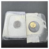 Foreign Coins And Gold Copy Coin Lot