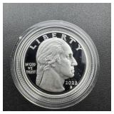 2022-s .999 Silver Proof State Quarter - Woman Qua