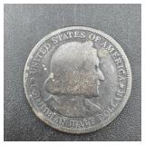 1893 Columbian Exposition Silver Half Dollar