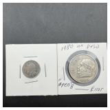 Error Mexican Peso And Balboa Coin Lot