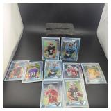 Nine Nfl Rookie Football Cards