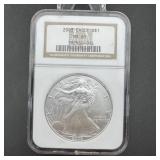 2003 American Silver Eagle Ngc Ms69