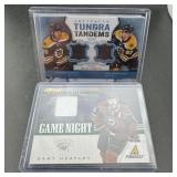 Lot Of 2 Hockey Patch Cards (authentic)