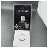 1 Grain Silver Bar & 1926-p Mercury Dime Silver