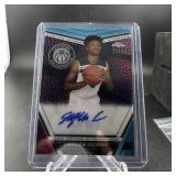 Jalen Clark Topps Chrome Certified Autograph Baske