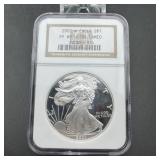 2001-w American Silver Eagle Ngc Pf69 Ultra Cameo