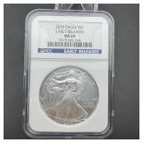 2010 American Silver Eagle Ngc Ms69 Early Releases