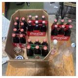 Glass Soda Bottles & Carrier Lot