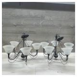 Matching 5-light Ceiling Light Fixtures (qty 2)