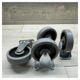 Heavy Duty Caster Wheel Lot (qty 4)