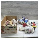 Vintage Doll & Plush Toy Lot, Mixed Lot Including