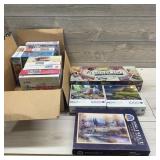Puzzle & Board Game Lot