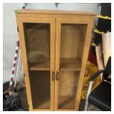 Wood Curio Cabinet